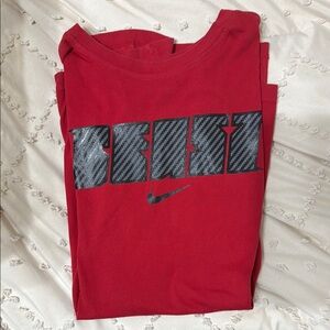 Nike Dri Fit Beast Red Graphic Men's Shirt